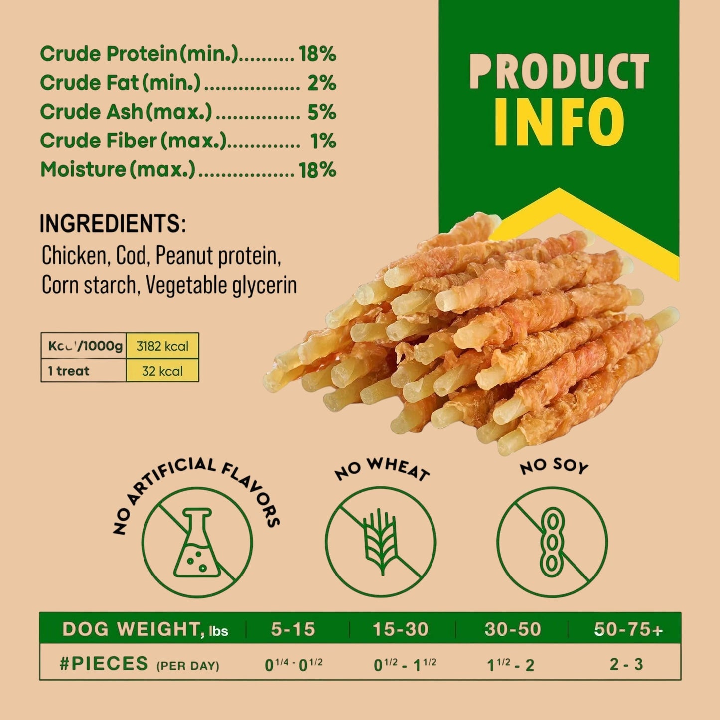 Cod Sticks Dog Treats