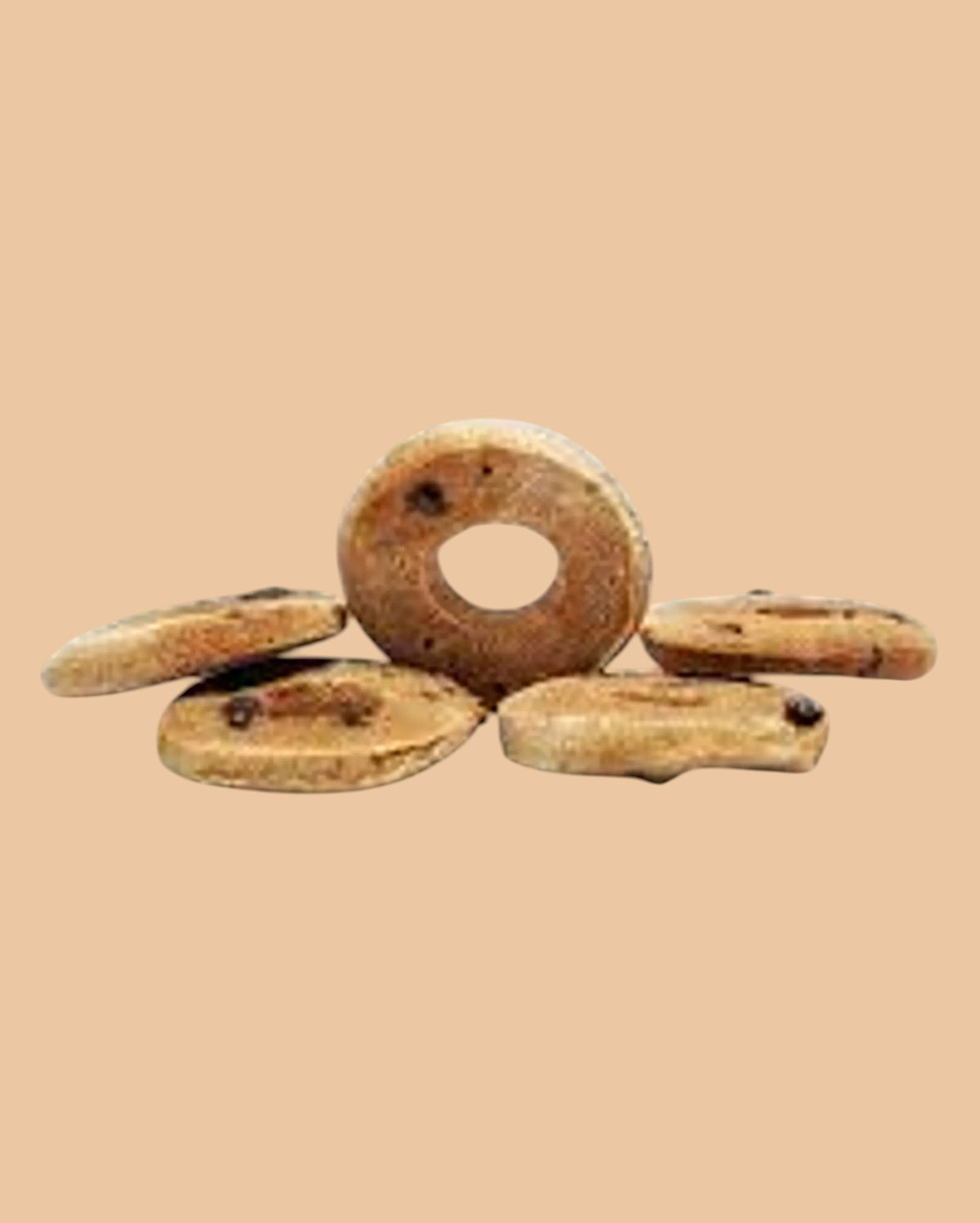 Pets Paradise Love crispy oatmeal chip dog treats, vegan and human-grade plant-based snacks for dogs.