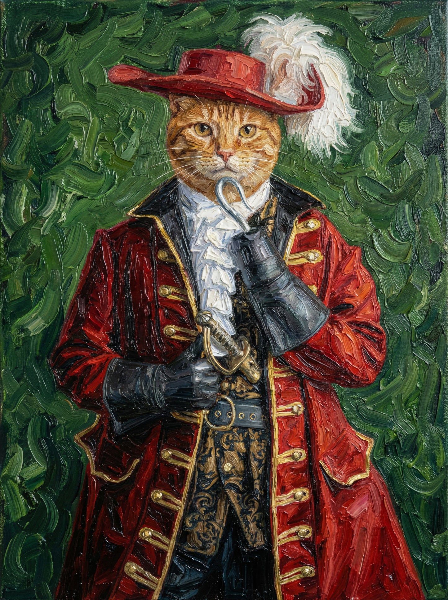 Pirates from the high seas, these daring companions bring adventure to your home