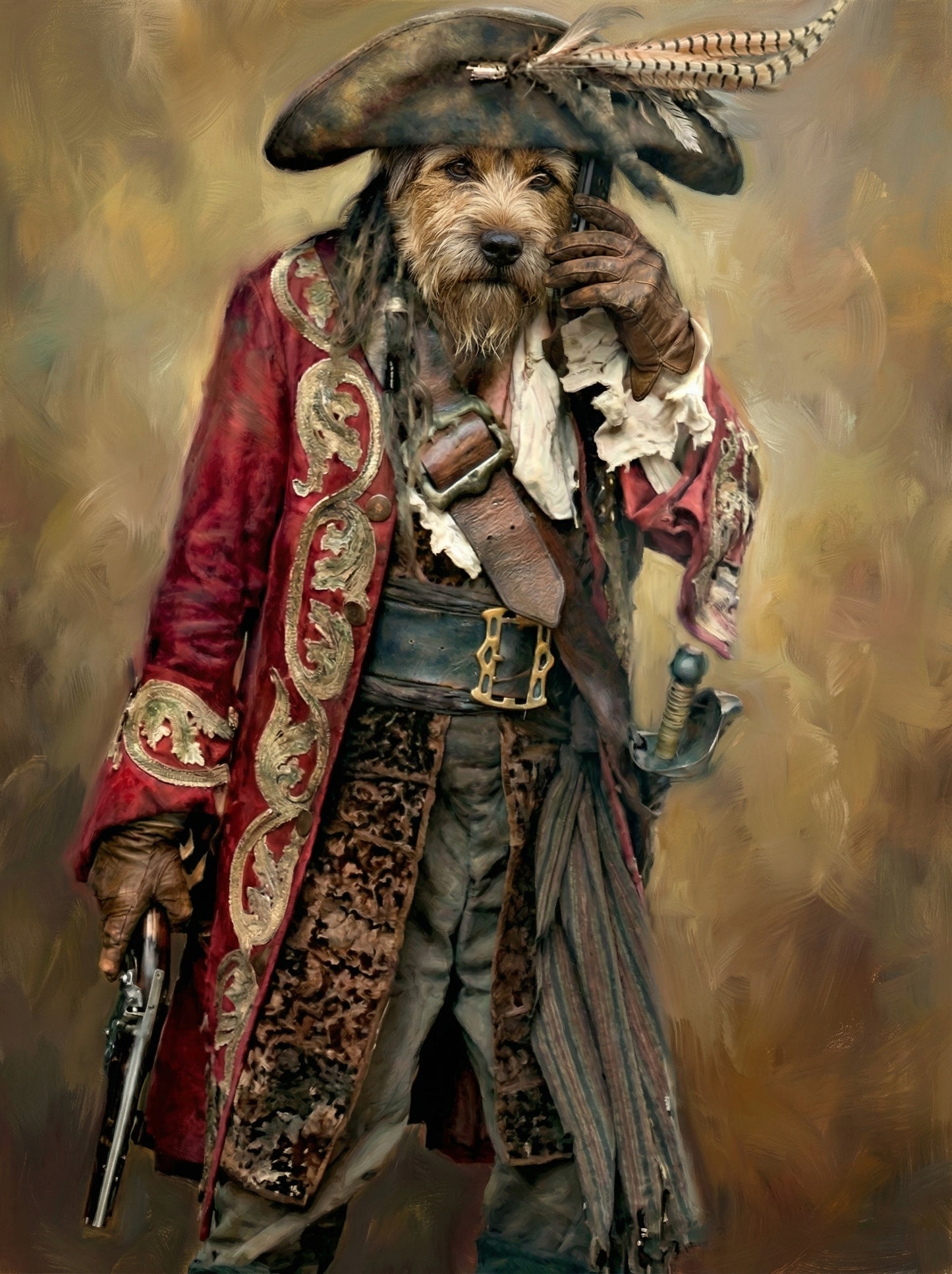 Pirates from the high seas, these daring companions bring adventure to your home