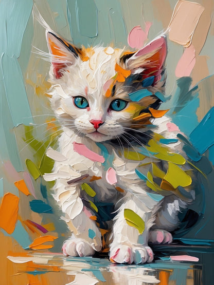Captivating Abstract inspired interpretations where the pure essence of your beloved pet.