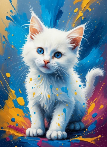 Captivating Abstract inspired interpretations where the pure essence of your beloved pet.