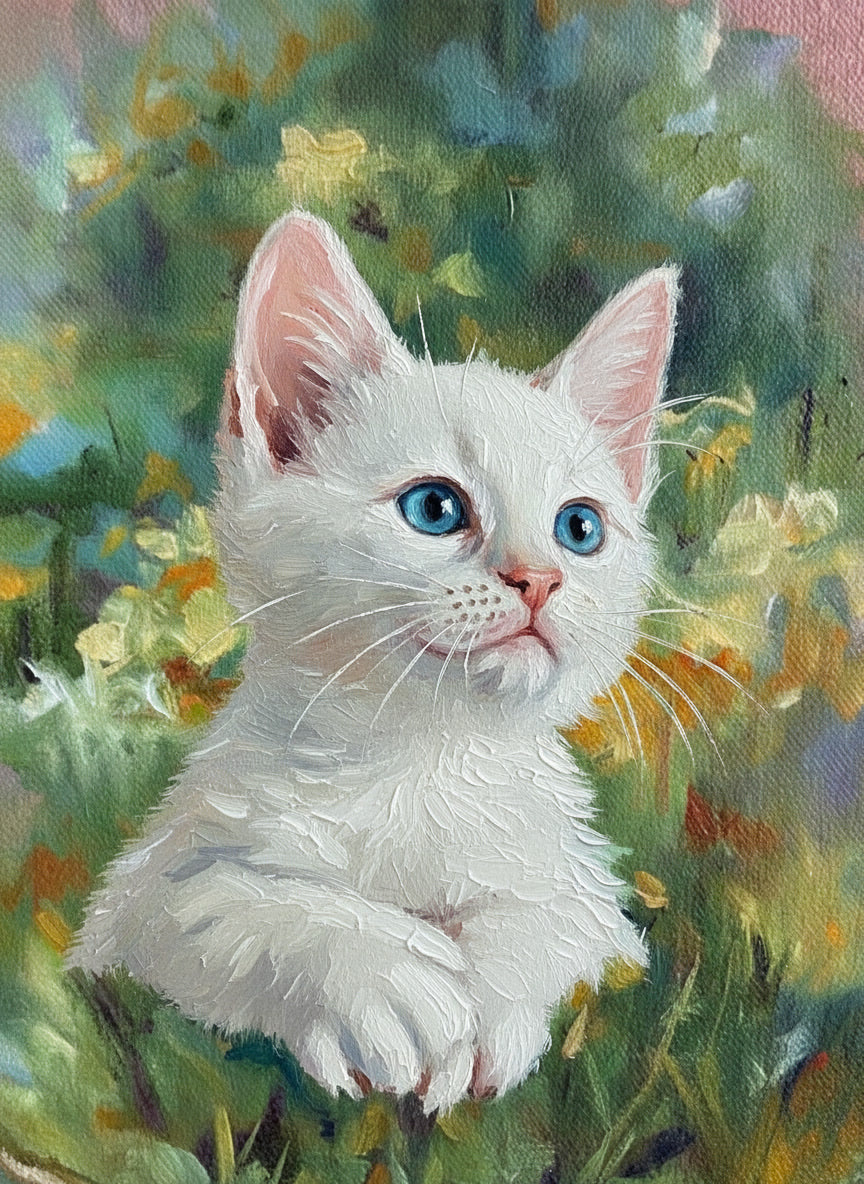 Order now a bespoke digital oil painting. Within 2 weeks, you'll receive 4 to 6 different artistic options to choose from, ensuring it's perfect. We'll create a timeless work of art you'll treasure for a lifetime