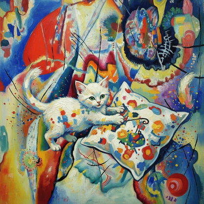 Captivating Abstract inspired interpretations where the pure essence of your beloved pet.