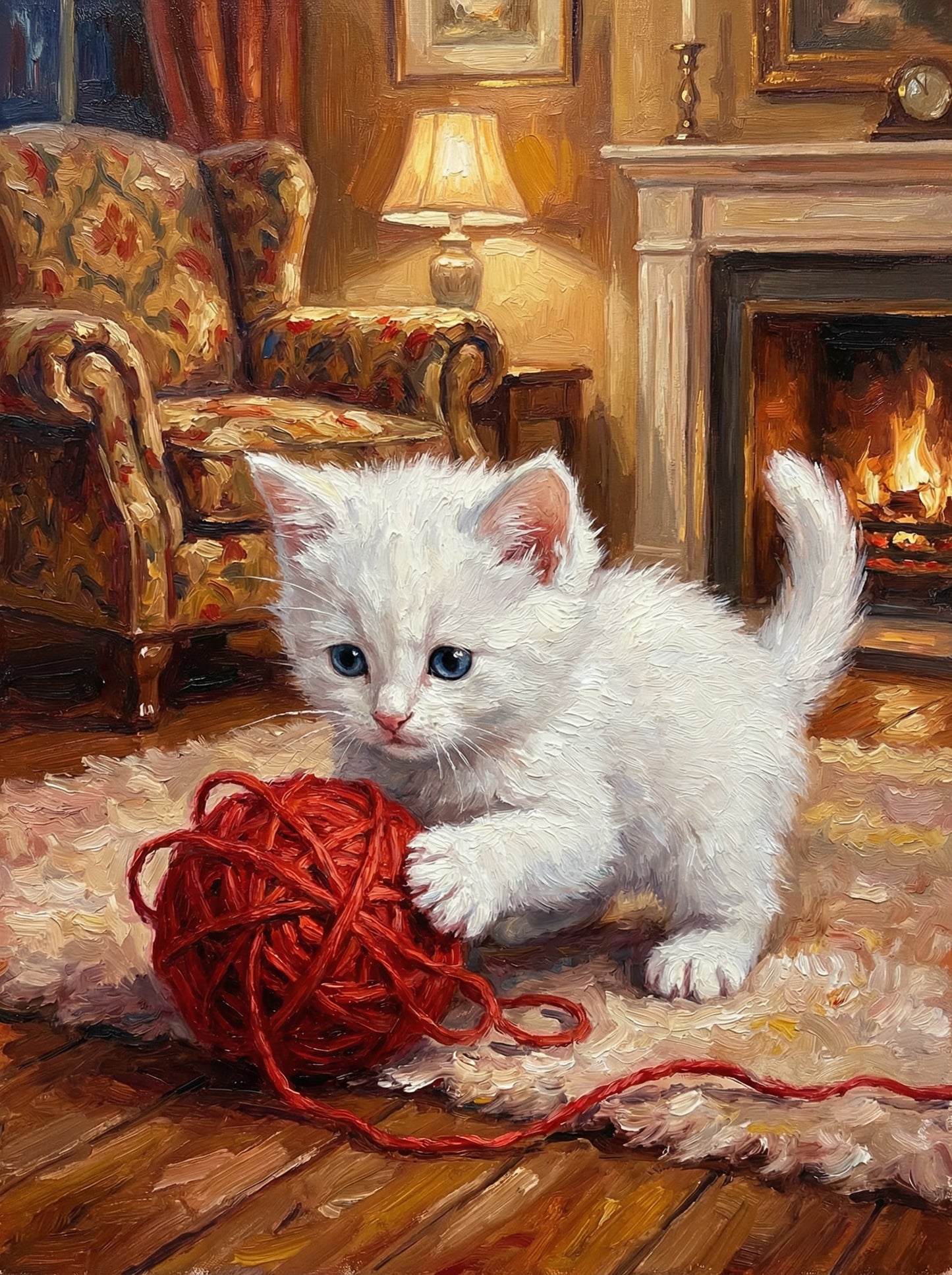 Order now a bespoke digital oil painting. Within 2 weeks, you'll receive 4 to 6 different artistic options to choose from, ensuring it's perfect. We'll create a timeless work of art you'll treasure for a lifetime