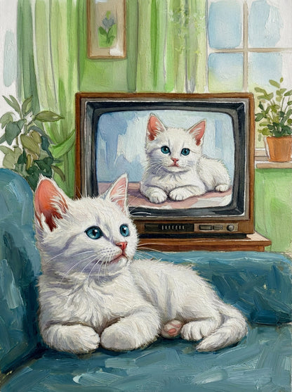 Order now a bespoke digital oil painting. Within 2 weeks, you'll receive 4 to 6 different artistic options to choose from, ensuring it's perfect. We'll create a timeless work of art you'll treasure for a lifetime