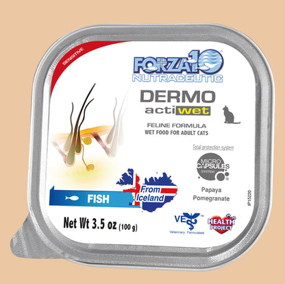 Forza10 ActiWet Dermo Support Icelandic Fish Recipe Canned Cat Food