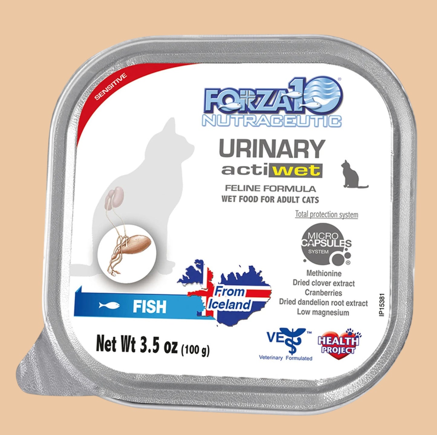Forza10 Actiwet Urinary Support Icelandic Fish Recipe Canned Cat Food