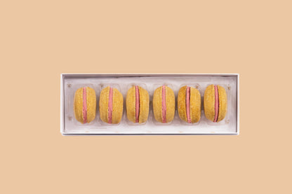 Dog Macarons - Box of 6 (Available in 12 Flavors)
