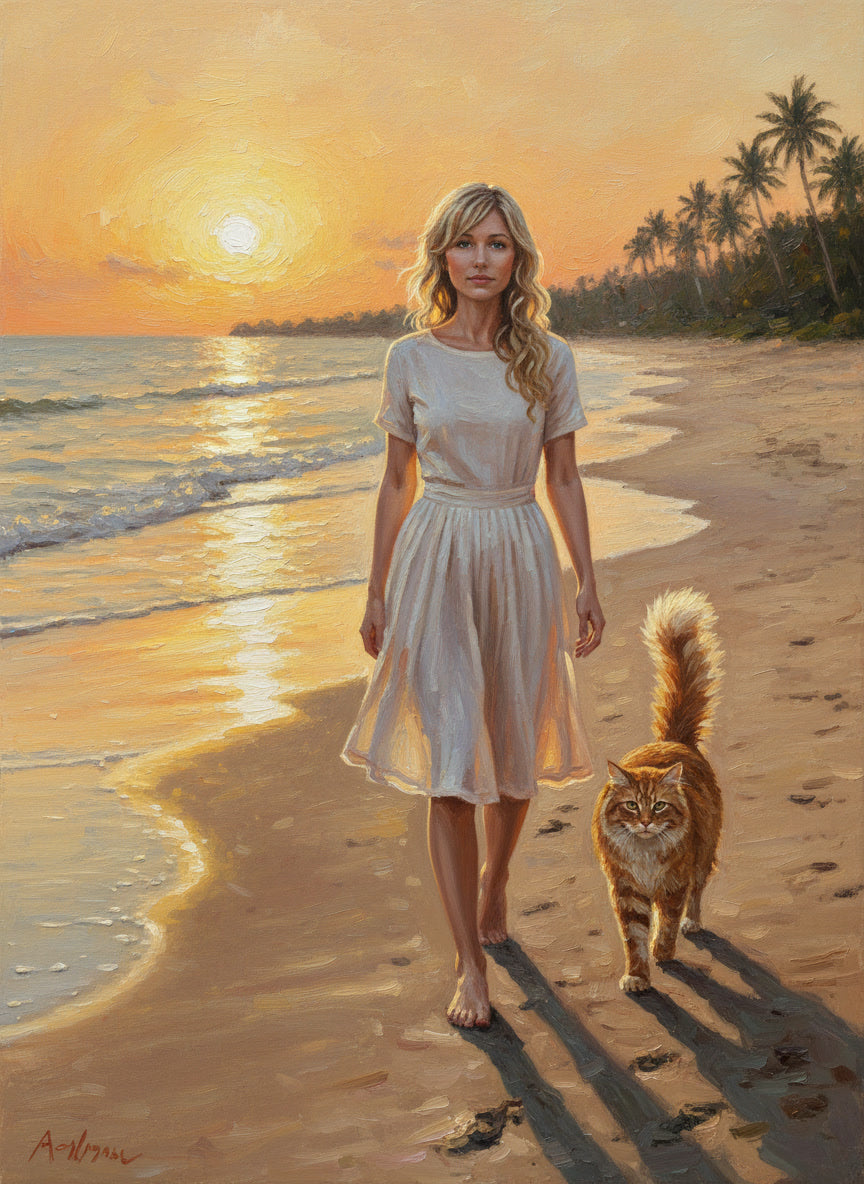 Allow us to bring your photos to life with our digital oil paintings.. Just like our samples, within a few weeks we will send 2 to 4 different artistic interpretations for you to choose from, ensuring you receive the perfect timeless artwork