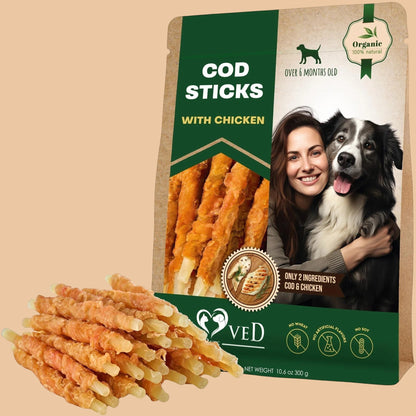 Cod Sticks Dog Treats