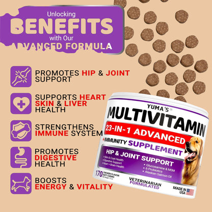 Dog Multivitamin Chewable with Glucosamine