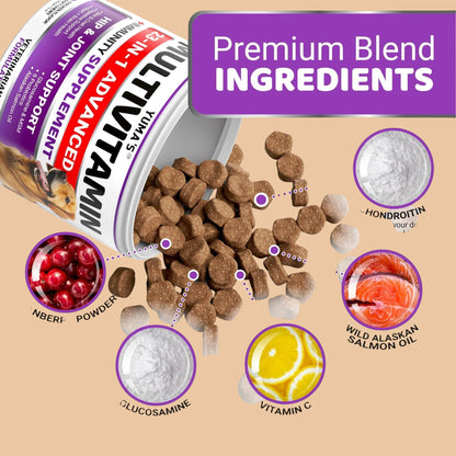 Dog Multivitamin Chewable with Glucosamine
