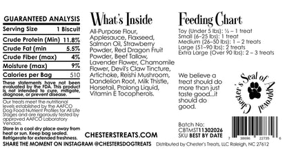 Chester Tranquil Mend Dog Treats for Holistic Recovery