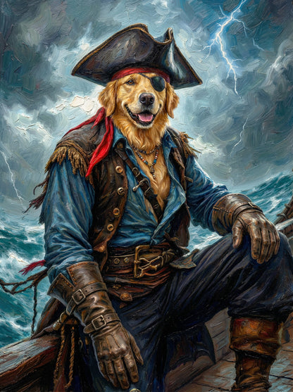 Pirates from the high seas, these daring companions bring adventure to your home