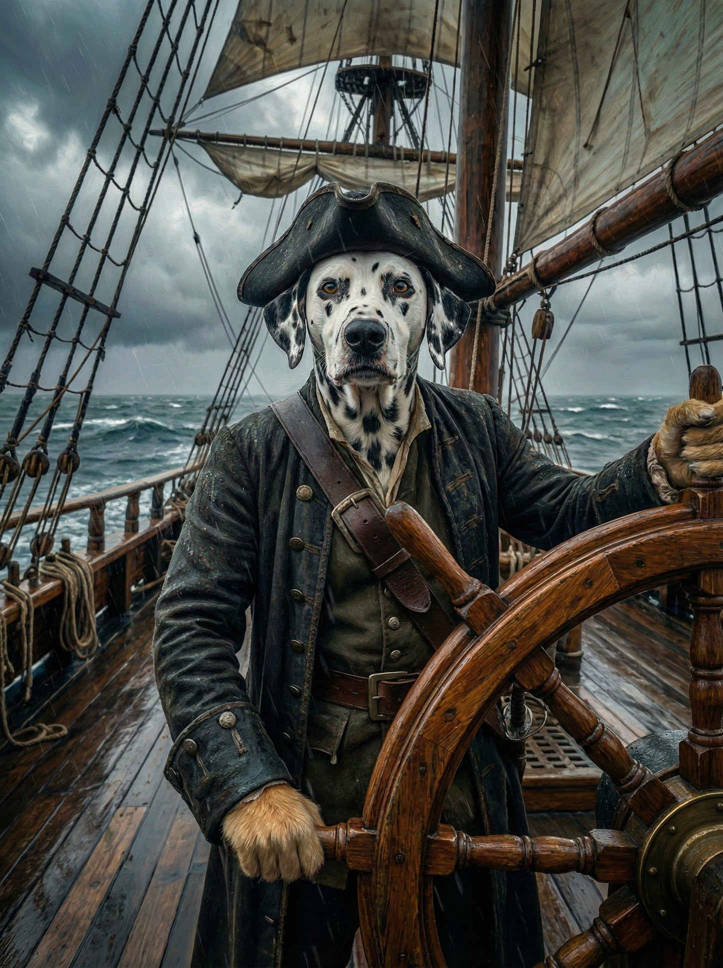 Pirates from the high seas, these daring companions bring adventure to your home