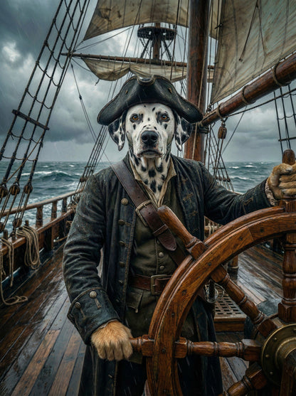 Pirates from the high seas, these daring companions bring adventure to your home