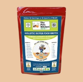 Super Food Broth Stress & Anxiety Support* The Petz Kitchen Dogs & Cats