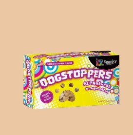 Dogstoppers Dog Treats, Crunchy Biscuits, Cheese Flavor, 5 oz