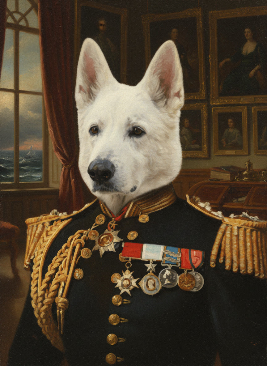 RENAISSANCE TOUCH - Transform your pet into a timeless masterpiece - select a Renassance inspired style, and we'll paint your furry friend into art history