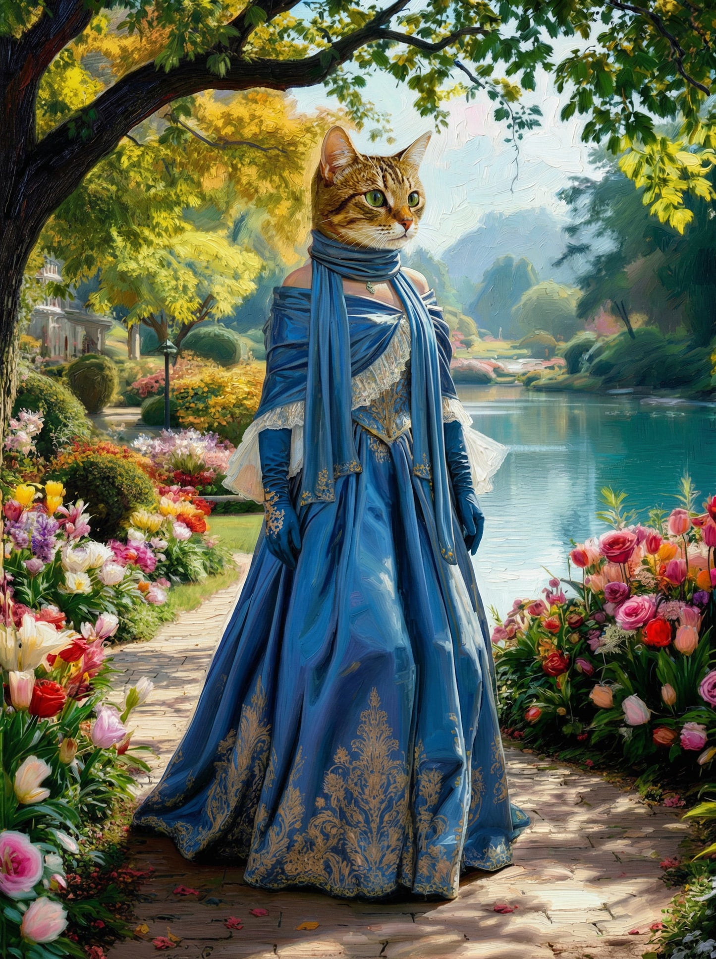 ROYAL PAINTINGS...Crown your pet in royal splendor - select a noble style, and we'll craft a majestic portrait fit for a king or queen