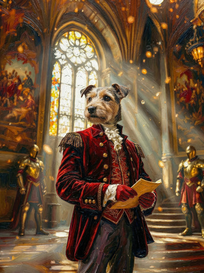 ROYAL PAINTINGS...Crown your pet in royal splendor - select a noble style, and we'll craft a majestic portrait fit for a king or queen