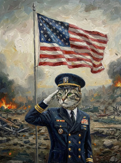 War Paintings - In grand uniforms and iconic scenes, we'll create a portrait of bravery and pride