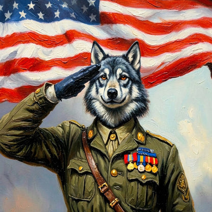 War Paintings - In grand uniforms and iconic scenes, we'll create a portrait of bravery and pride