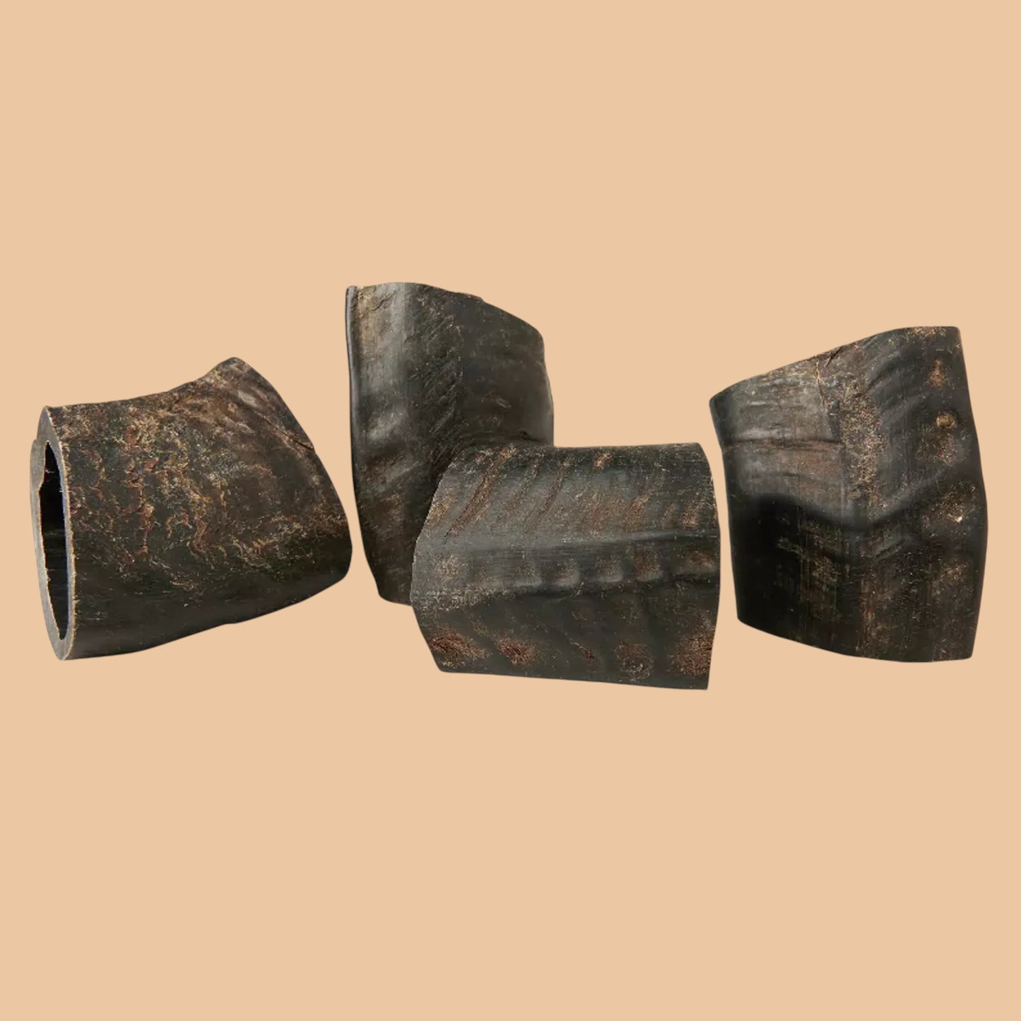 Pets Paradise Love natural water buffalo horn dog chews for dental health and aggressive chewing
