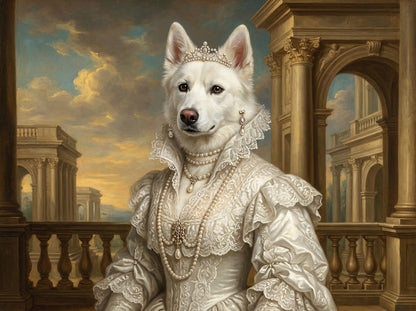 RENAISSANCE TOUCH - Transform your pet into a timeless masterpiece - select a Renassance inspired style, and we'll paint your furry friend into art history