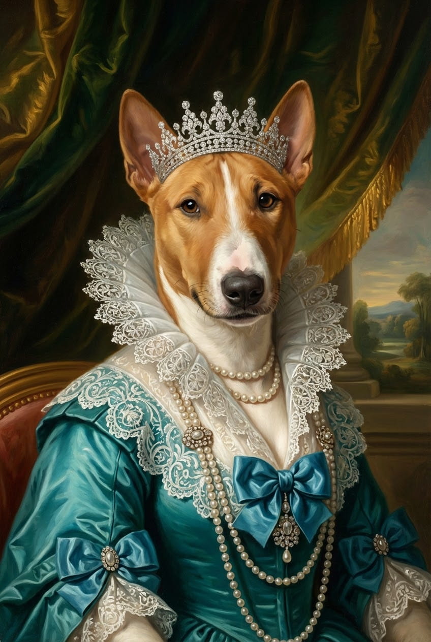 RENAISSANCE TOUCH - Transform your pet into a timeless masterpiece - select a Renassance inspired style, and we'll paint your furry friend into art history