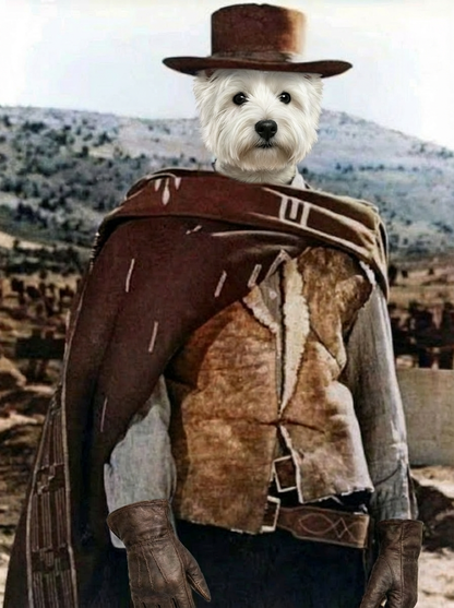 Gun Fighters - Imagine your pet as a Gunslinger of old. Standing in a lonely street staring down their adversary